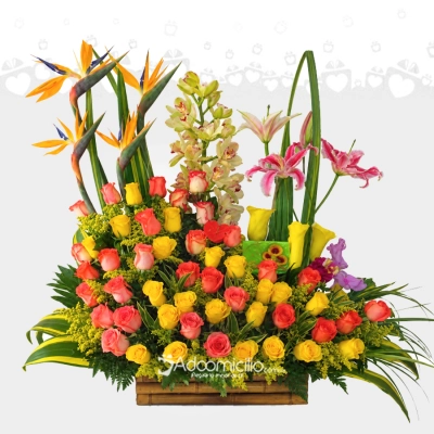 Super Arreglo Floral A Domicilio En Cali 