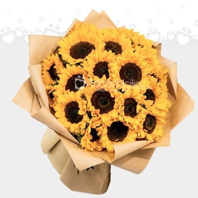 Bouquet De Girasoles A Domicilio En Barranquilla 