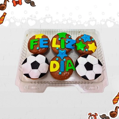 Regalos Dia Del Padre Estuche De Cupcakes x 6 Feliz Dia Pá A Domicilio En Cali