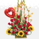 Arreglo Floral Con Orquídeas A Domicilio En Cali 