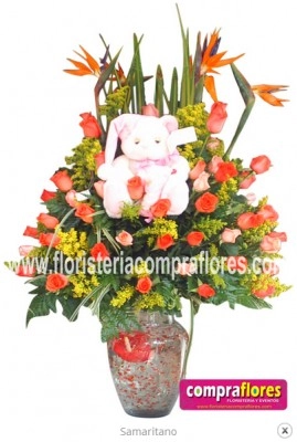 Arreglo Floral Samaritano