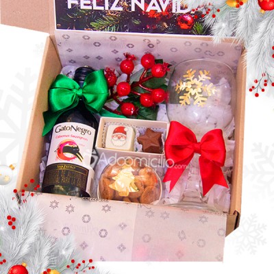 Regalo Navideño Con Vino A Domicilio En Medellín Pedido Con Un Día De Anticipación 