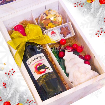 Regalo Para Navidad Con Vino A Domicilio En Medellín Pedido Con Un Día De Anticipacion 