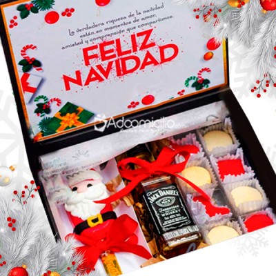 Regalo Con Licor Para Navidad A Domicilio En Medelín Pedido Con Un Día De Anticipación 