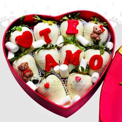 Fresas Con Chocolate Para San Valentín A Domicilio En Medellín Pedido Con Dos Día De Anticipación 