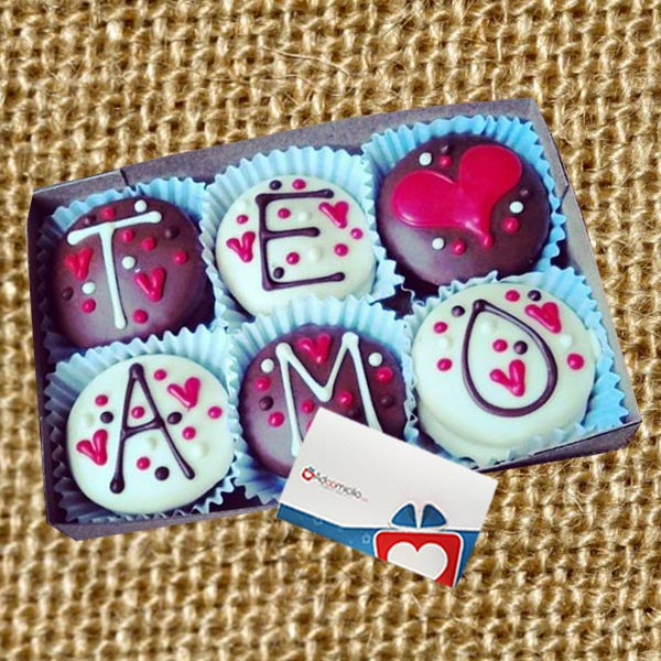 Alfajores Cali Caja x 6 Amor Amor Pedido Con Un Día De Anticipación