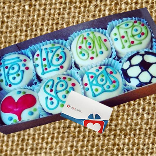 Regalos de cumpleaños, Alfajores en Cali Caja x 8 Pedido Con Un Día De Anticipación