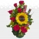 Arreglo Floral Con Chocolates A Domicilio En Bogotá Pedido Con Un Día De Anticipación 