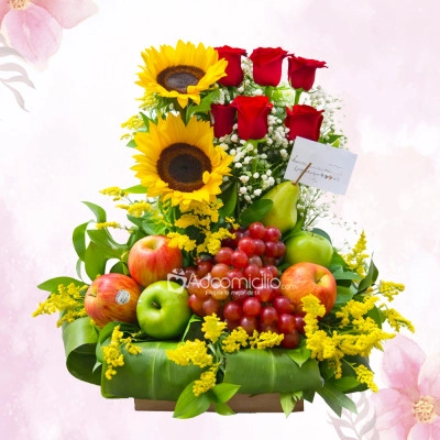 Frutas Y Flores Para El Día De La Madre A Domicilio En Pereira Pedido Con Un Día De Anticipación