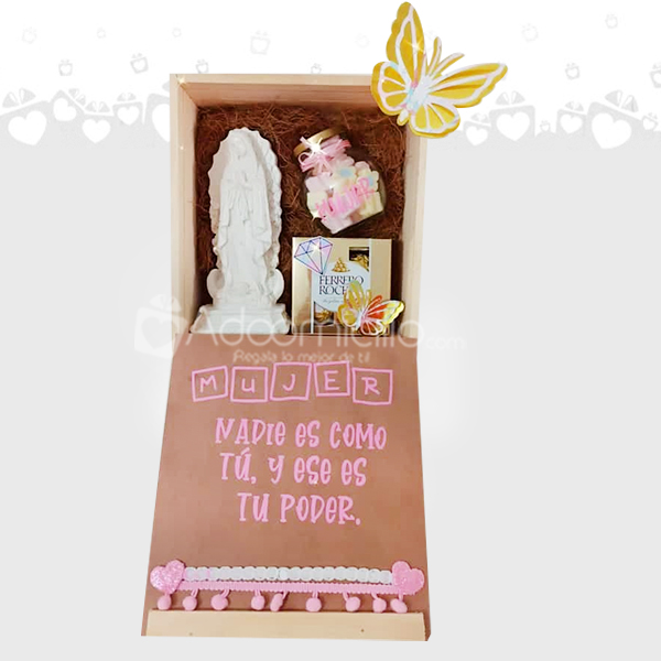 Cofre virgencita Regalo día de la  mujer en Medellín