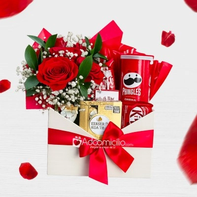 Ancheta Para San Valentín A Domicilio En Bogotá Pedido Con Un Día De Anticipación 