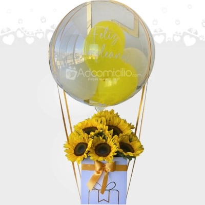 Arreglo Floral Con Girasoles A Domicilio En Armenia Pedido Con Un Día De Anticipación 