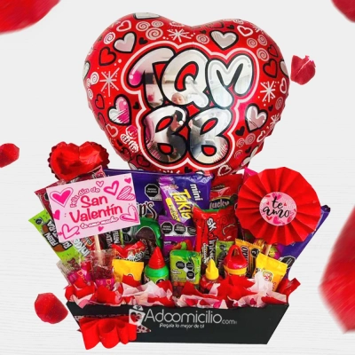 Regalo Con Dulces Para San Valentín A Domicilio En CDMX Pedido Con Un Día De Anticipación 