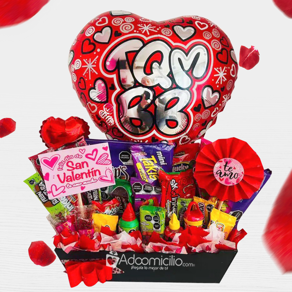 Regalo Con Dulces Para San Valentín A Domicilio En CDMX Pedido Con Un Día De Anticipación 